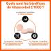 VITASCORBOL - Compl ment alimentaire base de vitamine C 1000 mg - Fatigue et syst me immunitaire - Programme 20 jours - 20 comprim s effervescents - Buy Online on GoSupps.com