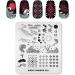 KADS Nail Art Stamping Plates Set Image Template Stencils Pattern with Stamping Plates Holder Case Organizer (CN022) - Buy Online on GoSupps.com