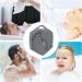Buy Hexagonal Silicone Head Credit Massager | Best Shampoo Brush for Men Women & Kids - Gray - Buy Online on GoSupps.com