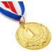 Juvale 6 Pack Gold 1st Place Medals - 15.5-Inch Ribbon for Sports Competitions - Buy Online on GoSupps.com