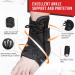 Buy Adjustable Ankle Brace for Men & Women | Support for Sprains Injuries & Recovery | Breathable Neoprene Sleeve for Running Basketball Volleyball - Buy Online on GoSupps.com
