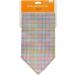 Pearhead Pet Pastel Plaid Bandana | Medium/Large Slide-On Dog Accessory & Apparel - Buy Online on GoSupps.com