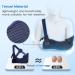 VELPEAU Arm Sling Shoulder Immobilizer - Rotator Cuff Support Brace | Comfortable Medical Sling for Shoulder Injury - Left/Right Arm, Men/Women - Broken, Dislocated, Fracture, Strain (Large) - Breathable Version - Buy Online on GoSupps.com
