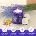Buy WarmEmbrace Lavender Candles | 7.6 oz Purple Jar | Long-Lasting Soy Candles for Home & Gifts | 80 Hour Burn | 2 Pack - Buy Online on GoSupps.com