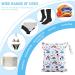 Darryy Naspocket Kindergarten Wetbag Set | Waterproof Washable Diaper Bag & Cloth Diapers | Panda Design for Kids - Buy Online on GoSupps.com