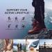 Carbon Fiber Insoles 2-Piece Set | Rigid Carbon Shoe Inserts for Sports & Recovery | Ideal for Running, Hiking & Training | Men 6.5-7/Women 7.5-8 - Buy Online on GoSupps.com