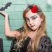 Skeleton Hand Hair Clips | Skeleton Hand Rose Barrettes | Portable Hair Accessories Horror Headwear for Masquerade Role Stage Show Red - Buy Online on GoSupps.com