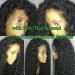 Buy Curly Lace Front Human Hair Wigs - Pre Plucked Brazilian Remy for Natural Black Beauty | International Shipping Available - Buy Online on GoSupps.com