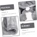 WOONEKY Cartoon Dry Hair Cap Makeup Washcloths Girl Hat Water Absorbent Hat Bath Water Absorbent Drying Hat Makeup Hairband Bath Hat Hair Bonnet Coral Fleece Hair Dry Hat Thicken Headband Grey Grey 60x21cm - Buy Online on GoSupps.com