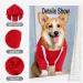 Dog Hoodie Dog Hoodies with Pocket Softness Comfort Dog Sweatshirt Puppy Hoodies Warm and Lightweight Dog Fleece Jumper Dog Hoodies Clothes Winter for Small Medium Dogs (L Red) L Red - Buy Online on GoSupps.com