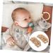 Didiseaon 10pcs Wooden Teething Pendant for Babies - Beech Wood Teether with Cartoon Design 5X6.3CM - Buy Online on GoSupps.com