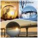 4 Pack K9 Optical Crystal Prism Set - Triangular Prism, Crystal Ball, Cube, Pyramid - Ideal for Science, Photography, and Play - Buy Online on GoSupps.com
