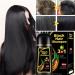  HADAVAKA 500 ml Black Hair Dye Shampoo Instant Hair Colouring Semi-Permanent Hair Dye 3-In-1 Shampoo For Men and Women Restore Hai - Buy Online on GoSupps.com