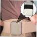 COLLBATH 3pcs Waist Pad Along with Waist Heating Belt Heating Lumbar Belt Pad Lumbar Pad Major Net Bag Mat - Buy Online on GoSupps.com