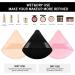 Sibba Loose Powder Puff Make Up Sponge Set - 3PCS Triangle Cosmetics Beauty Tools - Buy Online on GoSupps.com