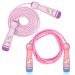 Auidy_6txd 2 pieces of jumping rope children jump rope children 4 5 6 7 years AJUSTABLE bouncy rope children caricature rope skipping rope children handling jump rope for boys and girls school outdoor