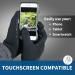 TrailHeads Mens Power Running Gloves - Black Touchscreen Gloves - Lightweight Gloves Large - Buy Online on GoSupps.com