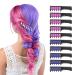 MSDADA Hair Chalk for Girls Kids-New Hair Chalk Comb Temporary Bright Washable Hair Color Dye-4 5 6 7 8 9 10 Year Old Girl Gifts Toys for Christmas,Halloween Cosplay Birthday-5 Pcs Pink+5 Pcs Purple Pink & Purple