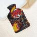 Skull Motorcycle Hot Water Bottle with Plush Cover | Hand Warmer for Adults & Kids | 26.5x15.3cm - Perfect for Cozy Warmth Worldwide - Buy Online on GoSupps.com