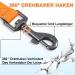 Demigreat 1.5m/3m/5m Dog Leash - Robust Long Training Line with Padded Handle for Small to Large Dogs - 10ft Orange - Buy Online on GoSupps.com