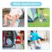 INSOUR 2 in 1 Portable Potty for Toddler Travel - Baby Potty Training Toilet Seat for Car, Camping & Indoor Use | 9.84 Inch Emergency Potty - Buy Online on GoSupps.com