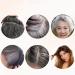 Hair Color - 210ml Nourishing Plant-Based Treatment | Flower Extract Dye Cream Coloring Shampoo | Gentle Long-Lasting Hold with Natural Black Dark Brown and Gray-Brown Shades for Men and Women - Buy Online on GoSupps.com