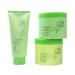 Kwailnara The First Green Tea Skincare Set for Skin Tightening Moist Cleansing Foam 6.35fl.oz Control Massage Cream 10.58fl.oz. Fresh Cleansing Cream 10.58fl.oz.