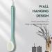 17 Inch Pea Green Back Scrubber for Shower - Long Handle Body Brush Exfoliator for Men and Women - Non-Slip Handle and Adhesive Hook Included - Buy Online on GoSupps.com