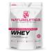 Natureletics raspberry 1kg natural premium whey protein from Germany without the addition of sugar sweeteners protein powder with a high BCAA share of 22.6%