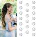 YISSION 20Pcs Mini Pearl Hair Clips for Girls Women Cute Hair Pins Small Hair Clips Pearl Clips for Hair Wedding Hair Barrettes Bridal Hair Accessories for Girls Women White