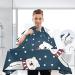 Waterproof Barber Cape - Cute Polar Bear & Cheetah Haircut Bib for Men & Women | Unisex Hair Cutting Cape (8rp1a - Buy Online on GoSupps.com