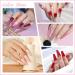 15ML Gel Nail Polish Kit with UV Light - Starter Kit with 24W LED Lamp, Glitter & Nude Colors, Matte Top Coat, Nail Art Rhinestones - DIY French Manicure Set - Buy Online on GoSupps.com