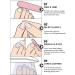 EBANKU 32 PCS Semi Cured Gel Toe Nail Strips - Adhesive Full Wraps with Nail File, UV/LED Lamp Required - Buy Online on GoSupps.com