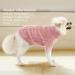 Alagirls Winter Fleece Dog Sweater - Warm Puppy Clothing for Medium Dogs & Kittens | Classic Knitted Christmas Pet Outfit - Buy Online on GoSupps.com