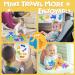 Suction Cup Bear Bath Toy | Montessori Silicone Bathing Toys for Kids 1-8 Years | Cute Safe & Fun Travel Toys - Buy Online on GoSupps.com