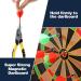 Magnetic Dart Board for Kids - Double-Sided Safe Game Set with Magnetic Darts | Indoor/Outdoor Rollup Dart Board for Kids and Adults - Buy Online on GoSupps.com