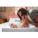 Ceba Baby Changing Pad Covers Set - 2 Wrap Edition Extra Thick Cotton Dark Gray Star Design Fits 50x70/50x80 cm Diaper Pad - Buy Online on GoSupps.com