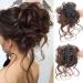 Faringoto Messy Bun Hair Piece Hair Extensions for Women Hair Band Tousled Updo 8/27