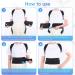 Adjustable Posture Corrector for Women and Men - Back Brace Support for Shoulder and Lumbar - Improve Posture and Relieve Pain - Medium Size, Black - Buy Online on GoSupps.com