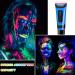Glow in the Dark Neon Face Body Paint Set - 6 Colors, Washable Black Light Makeup for Party, Halloween, Christmas, Cosplay - 0.48oz Tubes - Buy Online on GoSupps.com