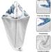 Blue Sea Starfishes Hair Towel 2 Pack | Super Absorbent Quick Dry Turbans for Women & Girls - Buy Online on GoSupps.com