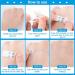 PAGOW 160PCS Face Lift Tape - Invisible Adhesive Lifter Bands for Neck, Eye, and Chin - Waterproof & Hypoallergenic - Instant Wrinkle Lifting Solution - Buy Online on GoSupps.com