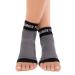 Plantar Fasciitis Compression Socks for Men & Women - Arch Support Ankle Sleeves - Black Medium (1 Pair - Buy Online on GoSupps.com
