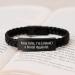 Funny Dental Hygienist Gifts from Friends for Men Women Coworkers Family - Interlaced Leather Bracelet Christmas Unique Keep Calm I'm (almost) A Dental Hygienist. - Buy Online on GoSupps.com
