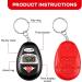 Speaking Keychain & Alarm Clock - Big Voice Watch for Blind & Visually Impaired - 2 Pieces Red - Ideal for Seniors - Buy Online on GoSupps.com