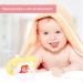 Silicone Pacifier Set for Babies Soft BPA-Free Knobbed Design Dustproof Cover 0-18 Months - Yellow & Pink - 2 Pack - Buy Online on GoSupps.com