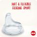 NUK First Choice Learner Sippy Cup | 6-18 Months | Anti-Colic Vent | BPA-Free | 150ml | White & Grey - Buy Online on GoSupps.com