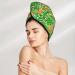 Hair Towel Wrap - Quick Drying Towel Turban with Button | Perfect for St. Patrick's Day - Buy Online on GoSupps.com