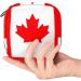 Canada Flag Sanitary Napkin Storage Bag - Portable Feminine Product Pouch for Girls & Women - Buy Online on GoSupps.com