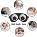 Adjustable Cute Cartoon Eyes Sleep Mask - Ultimate Light Blocking Eye Mask for Travel Yoga Naps & Shift Work - Buy Online on GoSupps.com